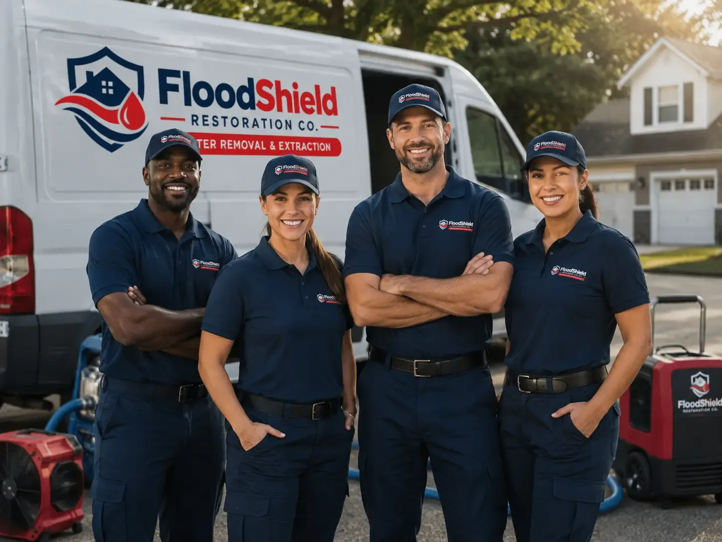 Flood Damage Restoration company in Robertsville, OH